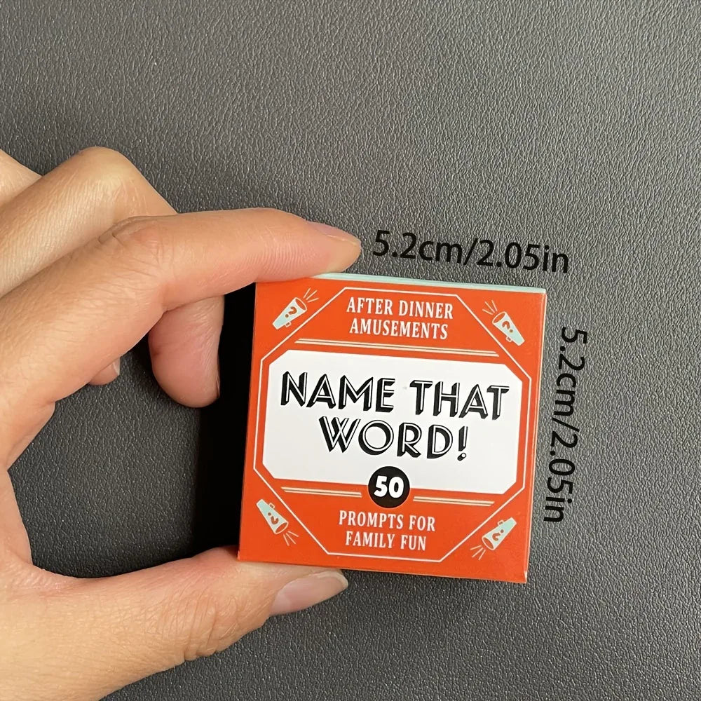 Name That Word! Card Game - Tipsy Turtle Collective