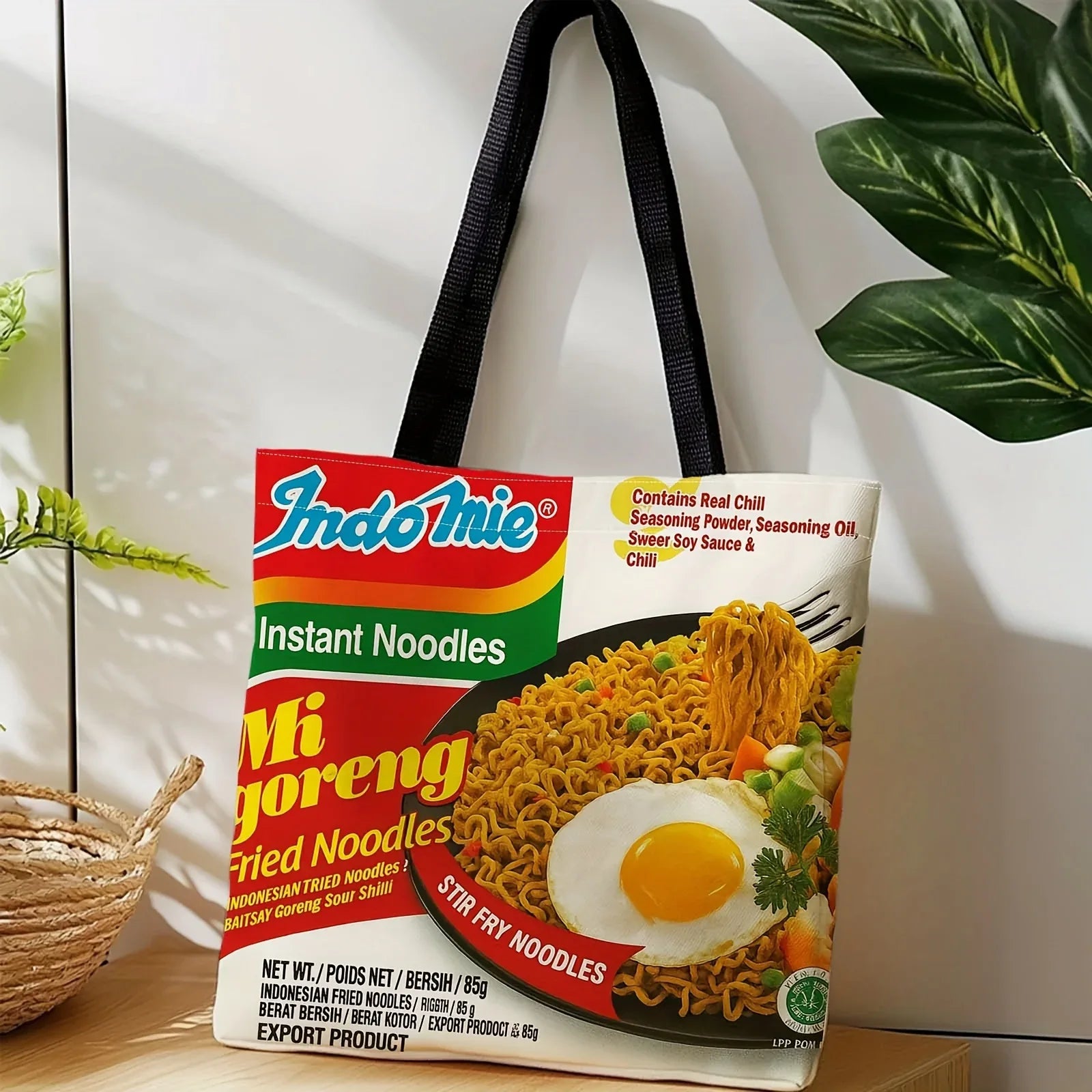 INDO MIE Mi Goreng Classic Tote Bag - Tipsy Turtle Collective