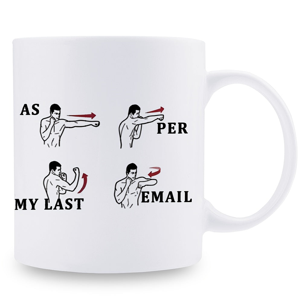 'As Per My Last Email' Office Mug