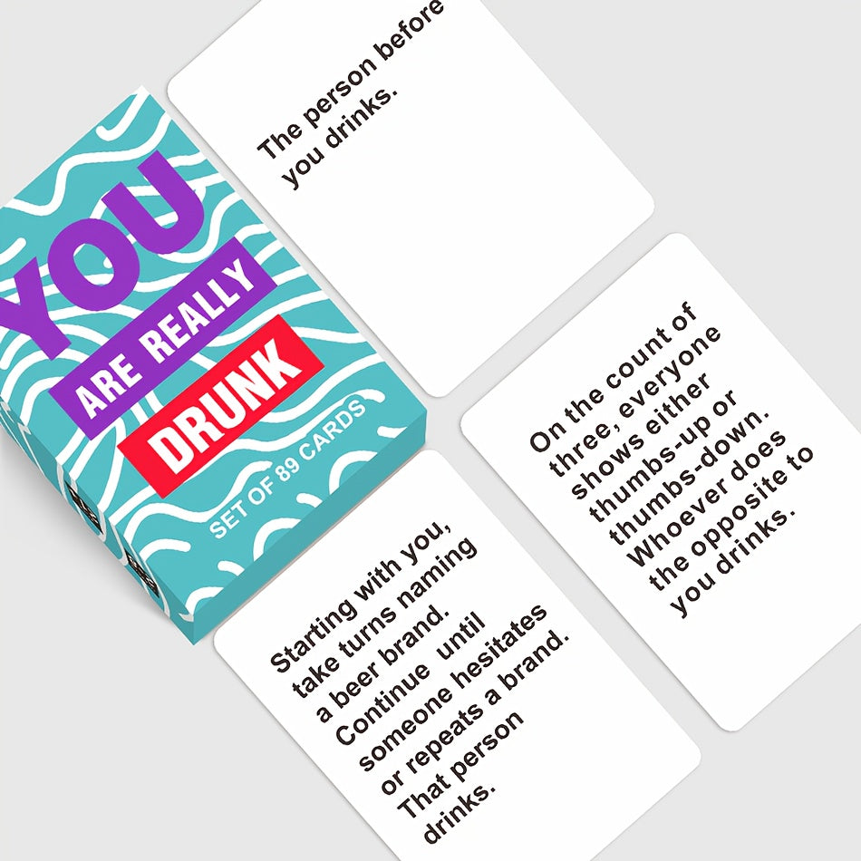 You Are Really Drunk Card Game