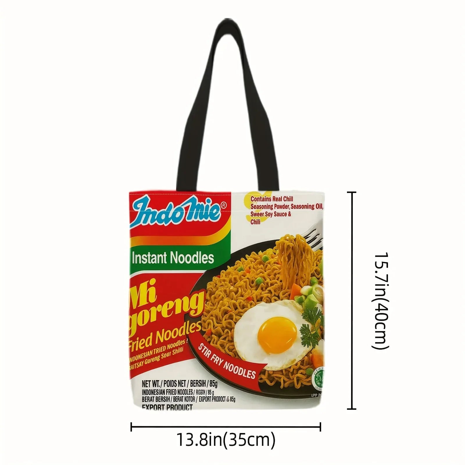 INDO MIE Mi Goreng Classic Tote Bag - Tipsy Turtle Collective