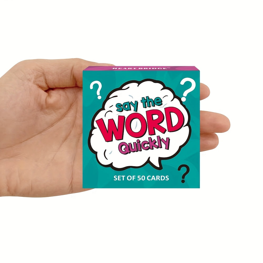 Say the Word Quickly Card Game