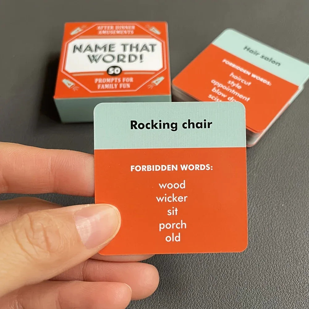 Name That Word! Card Game - Tipsy Turtle Collective