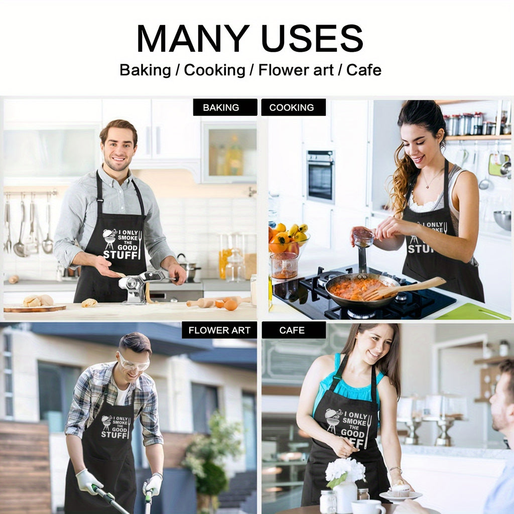 'I Only Smoke The Good Stuff' BBQ Grilling Apron