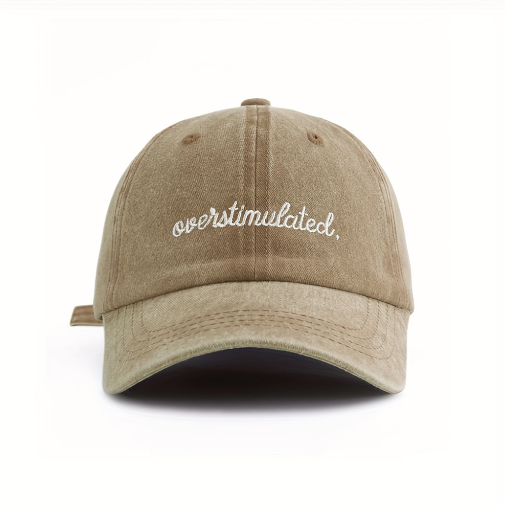 'Overstimulated' Baseball Cap