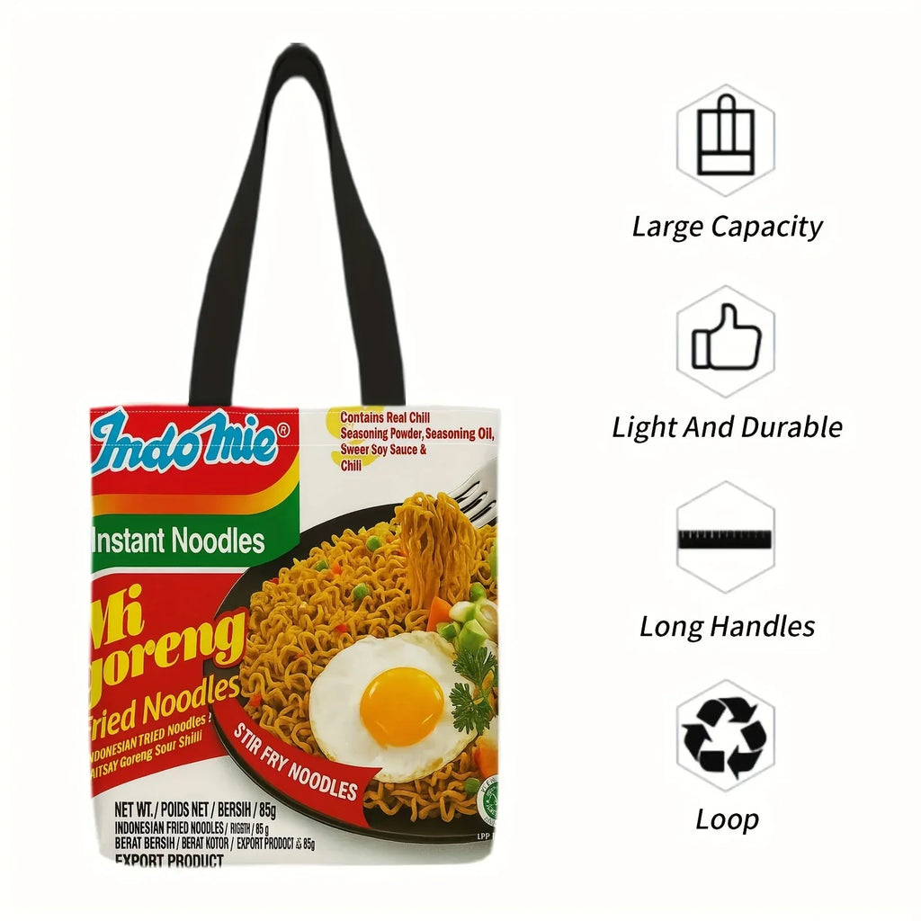INDO MIE Mi Goreng Classic Tote Bag - Tipsy Turtle Collective