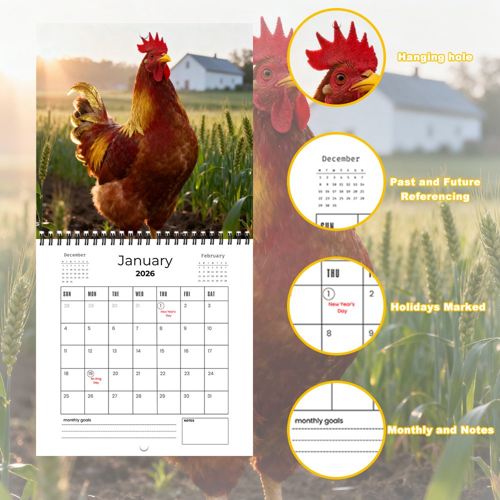 2026 Big Cocks Calendar