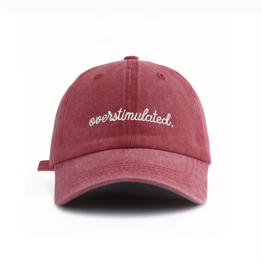 'Overstimulated' Baseball Cap