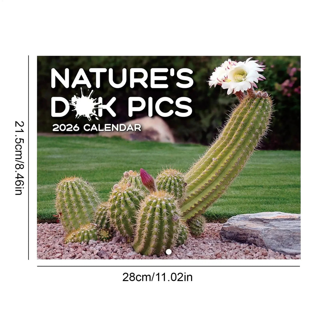 2026 Nature's D!ck Pics Calendar