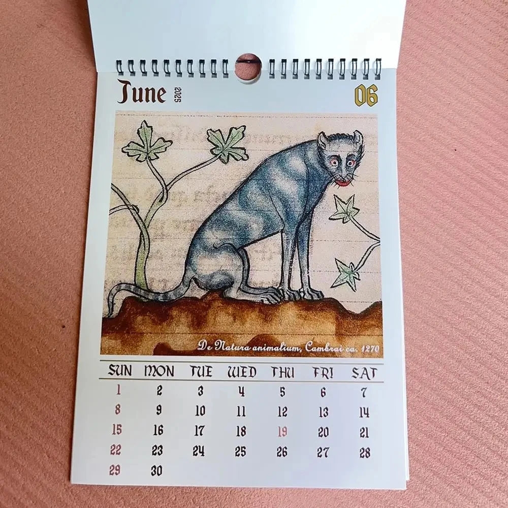 2026 Ugly Medieval Cats Calendar