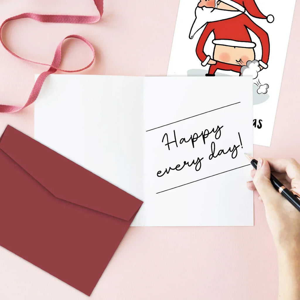 Farter Christmas Card - Tipsy Turtle Collective