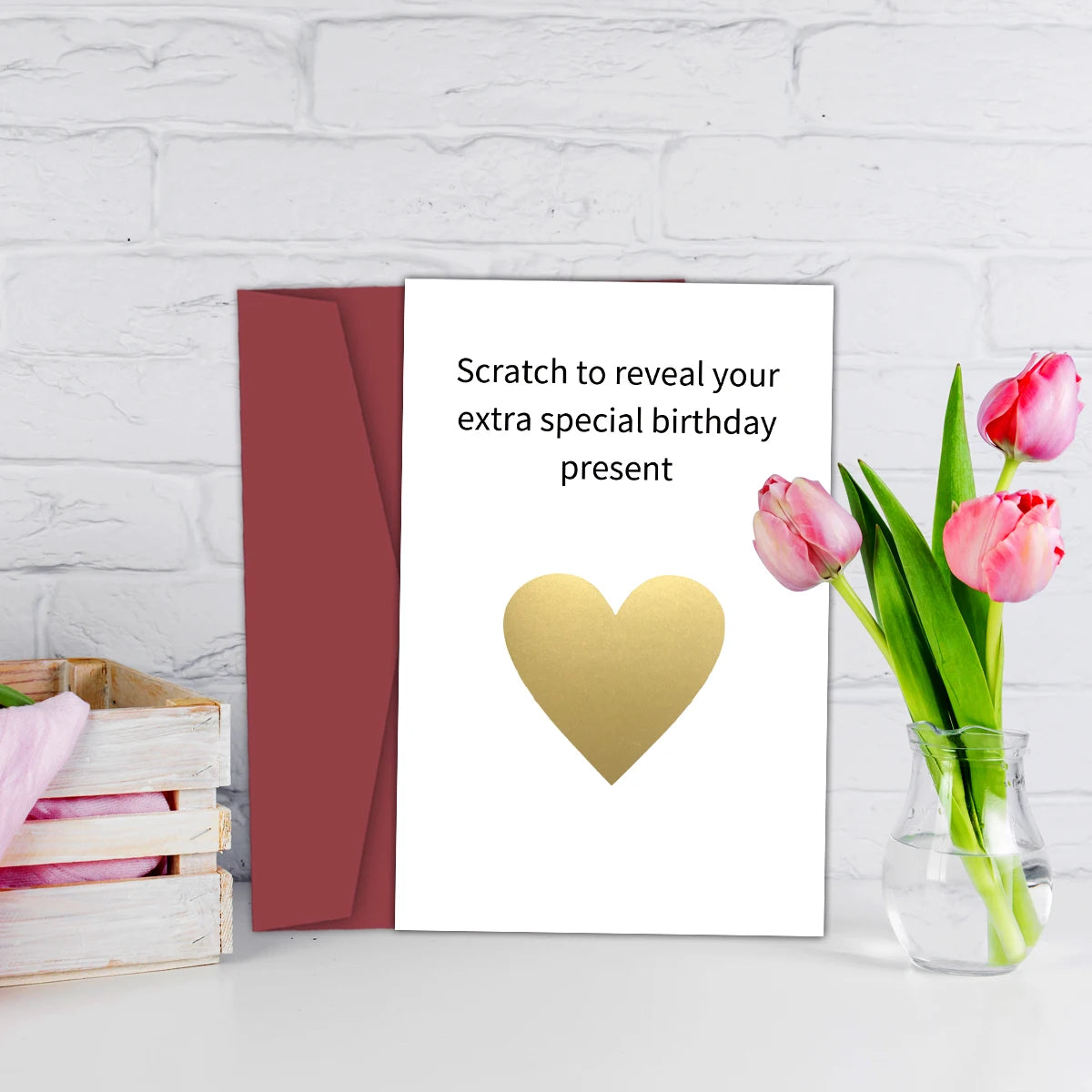 Extra Special BJ Birthday Scratch Card