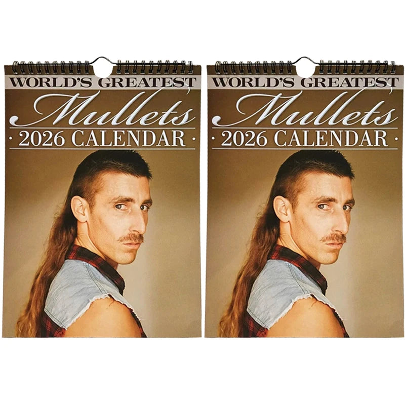 2026 World's Greatest Mullets Calendar