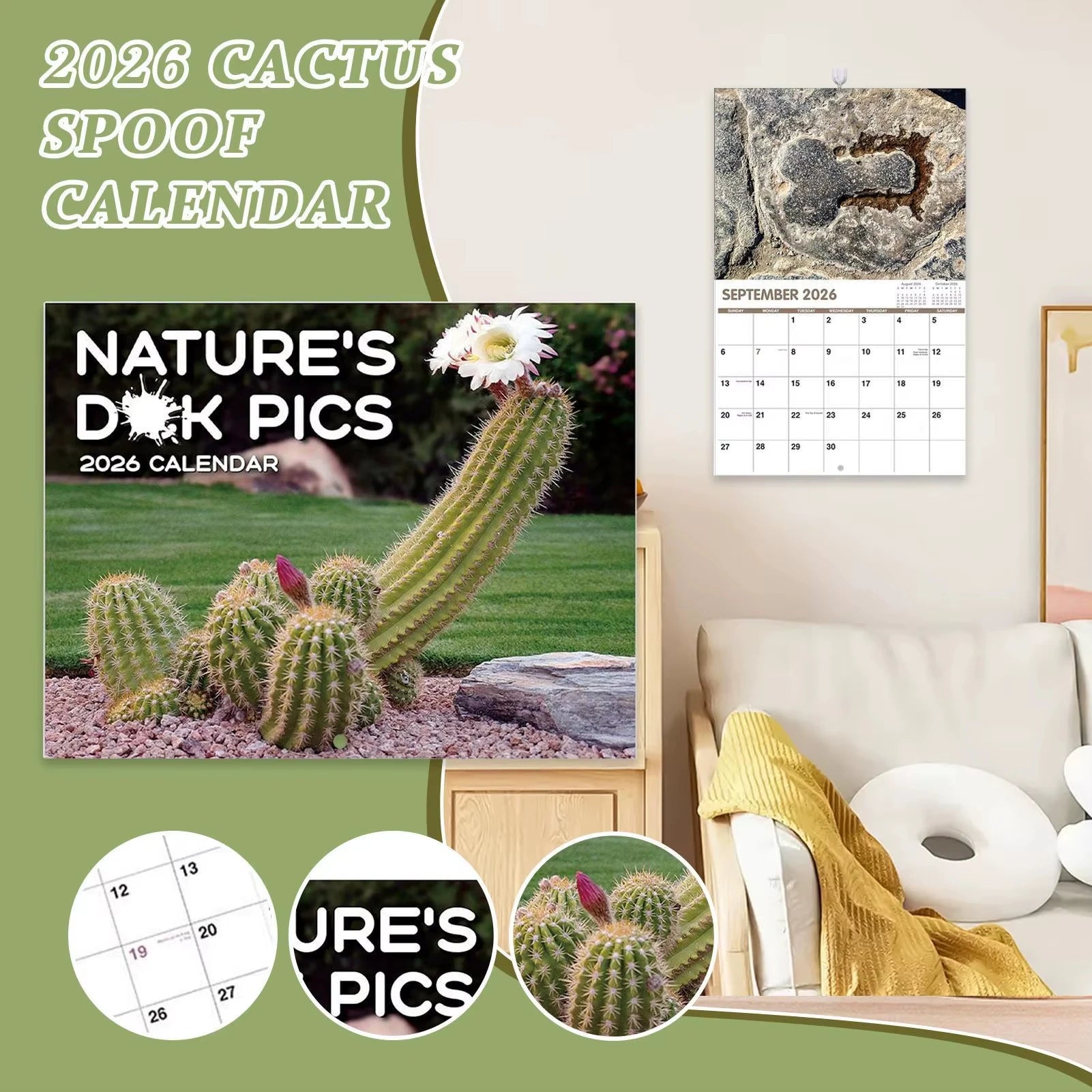 2026 Nature's D!ck Pics Calendar