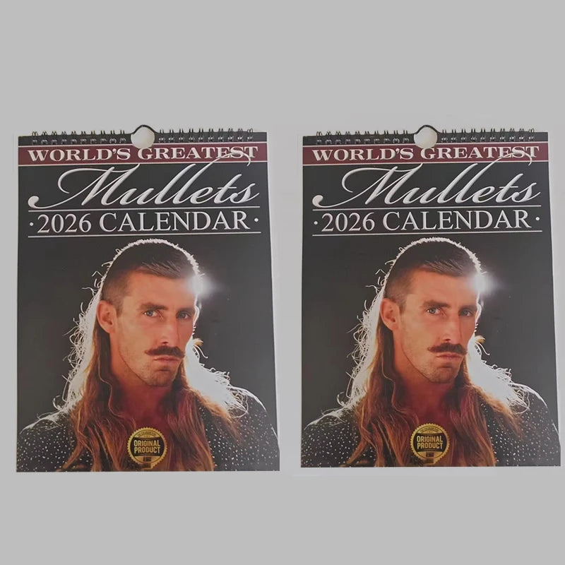 2026 World's Greatest Mullets Calendar