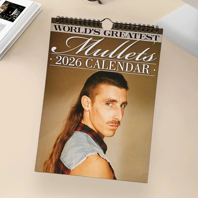 2026 World's Greatest Mullets Calendar
