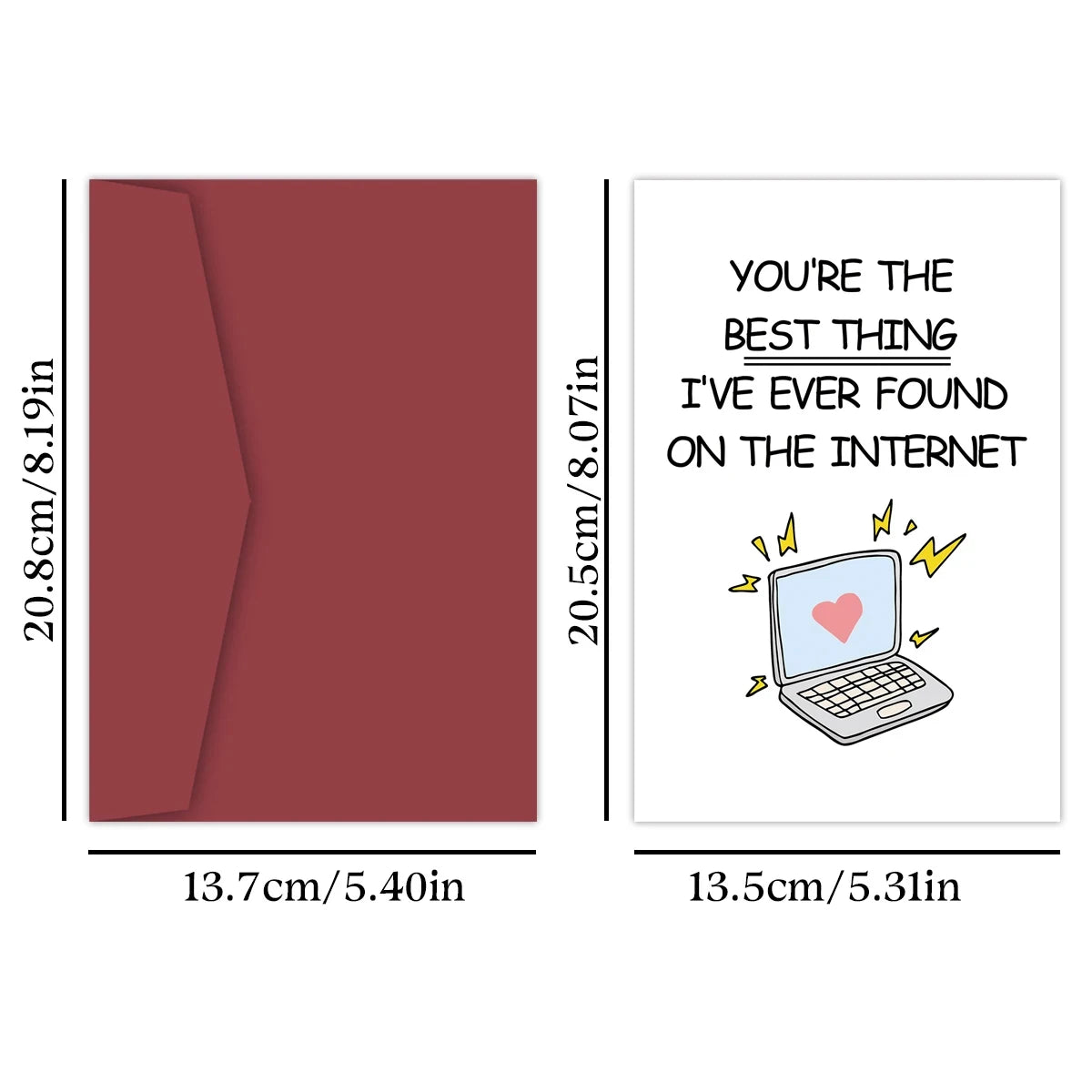 You're the Best Thing I've Found on the Internet Card