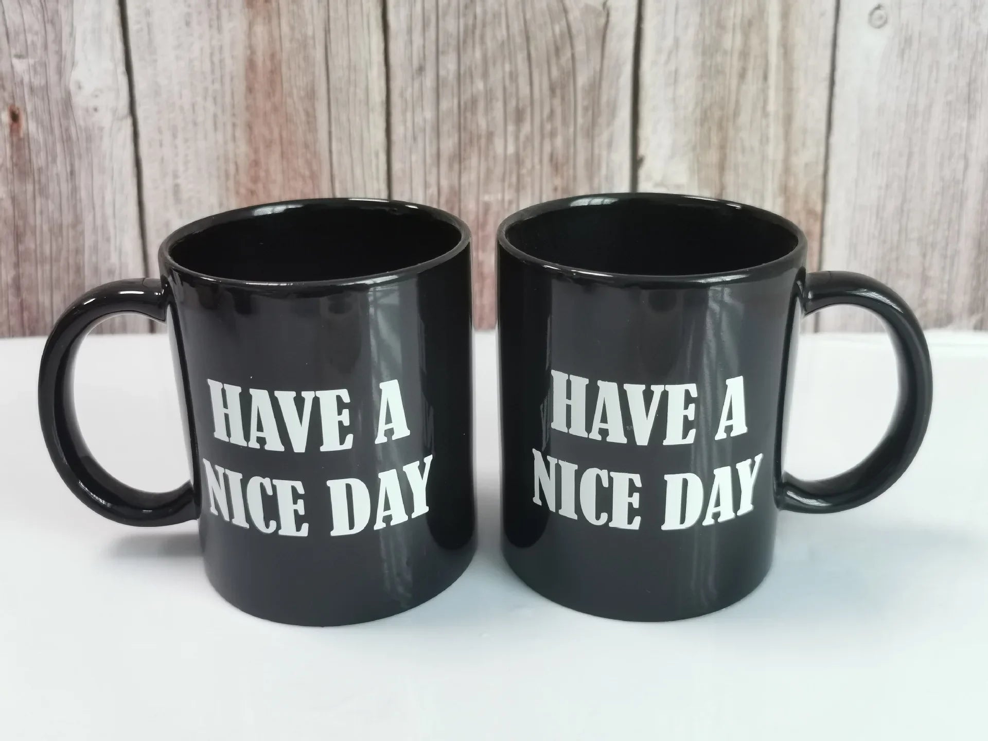 'Have a Nice Day' (Middle Finger) Mug