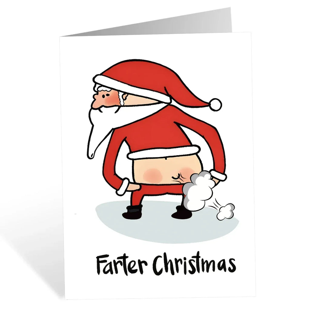 Farter Christmas Card - Tipsy Turtle Collective