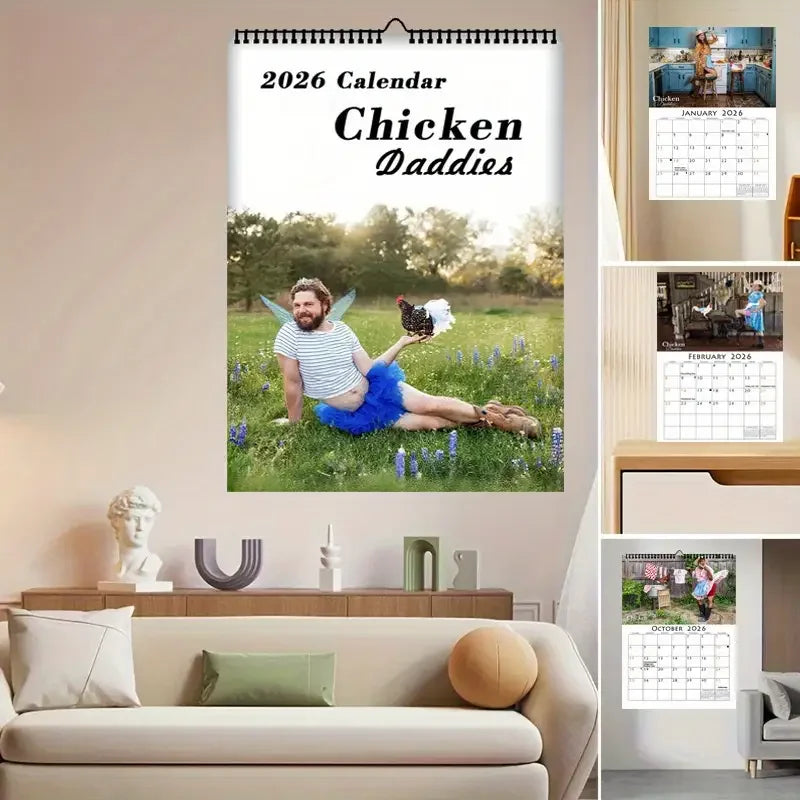 Chicken Daddies 2026 Calendar