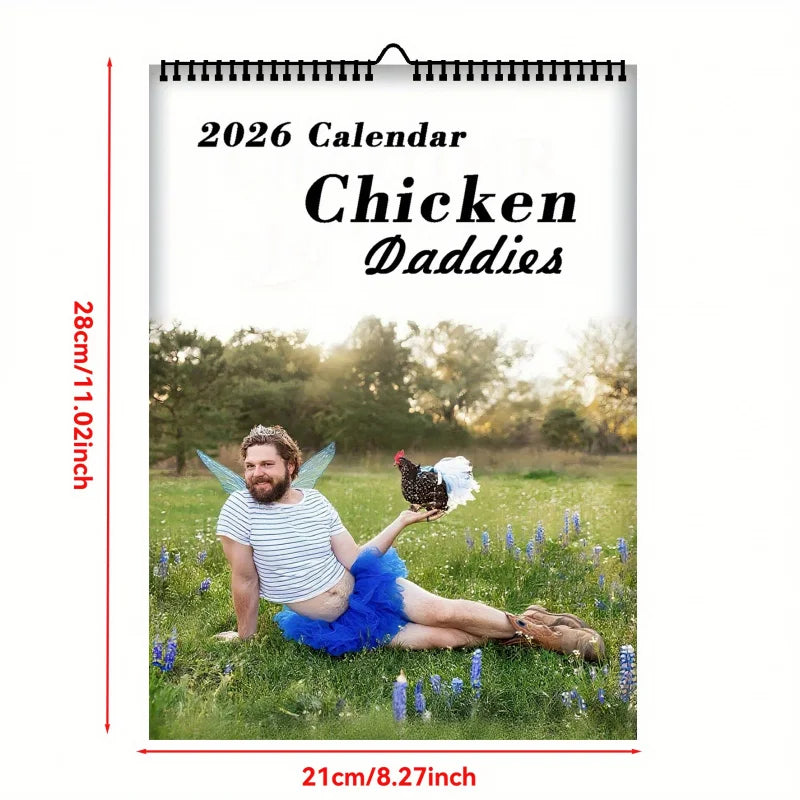 Chicken Daddies 2026 Calendar