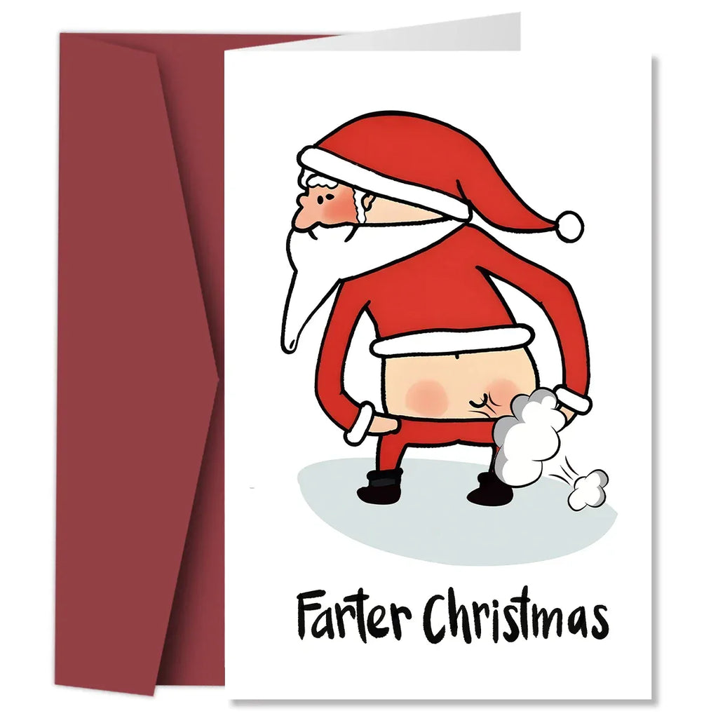 Farter Christmas Card - Tipsy Turtle Collective