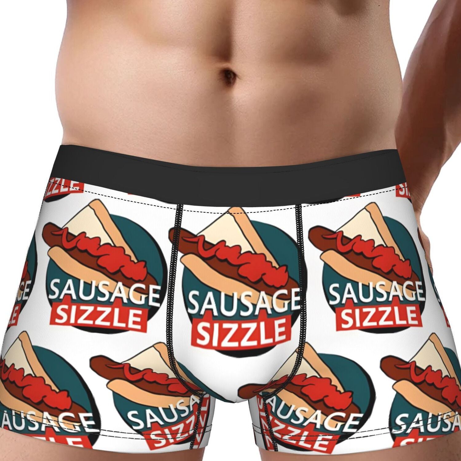 Bunnings Sausage Sizzle Men's Boxer Briefs