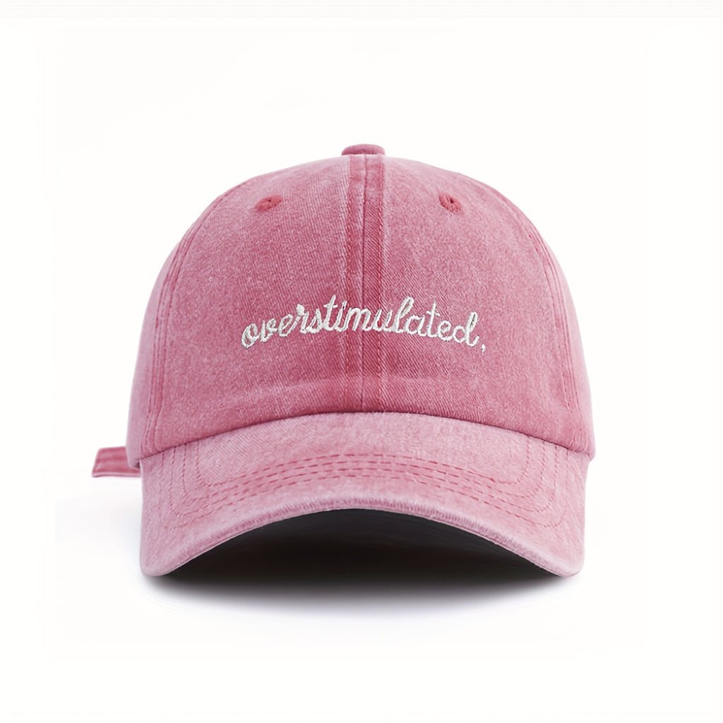 'Overstimulated' Baseball Cap