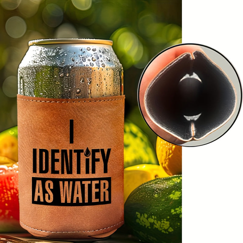 'I identify As Water' Can/Bottle Cooler