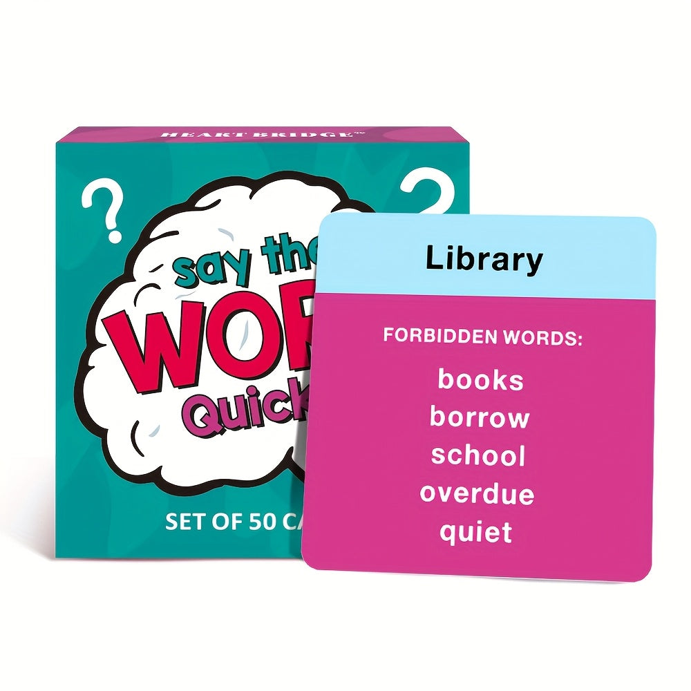 Say the Word Quickly Card Game
