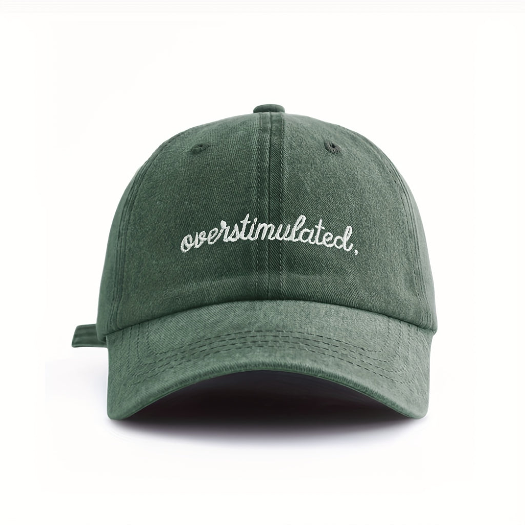 'Overstimulated' Baseball Cap