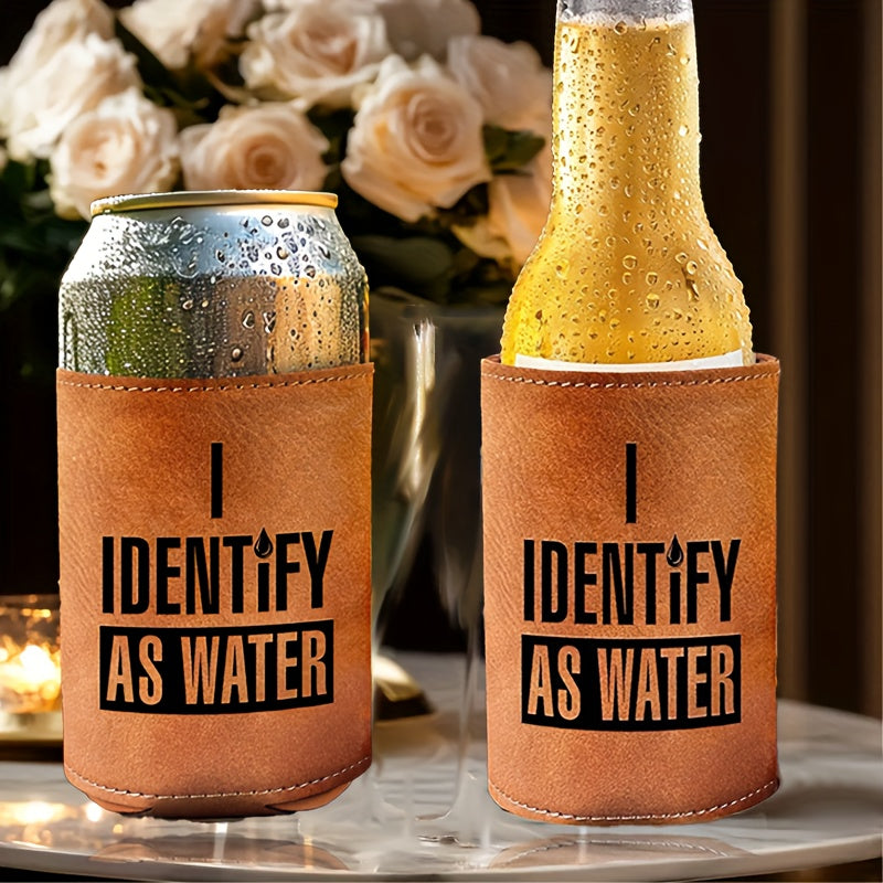 'I identify As Water' Can/Bottle Cooler