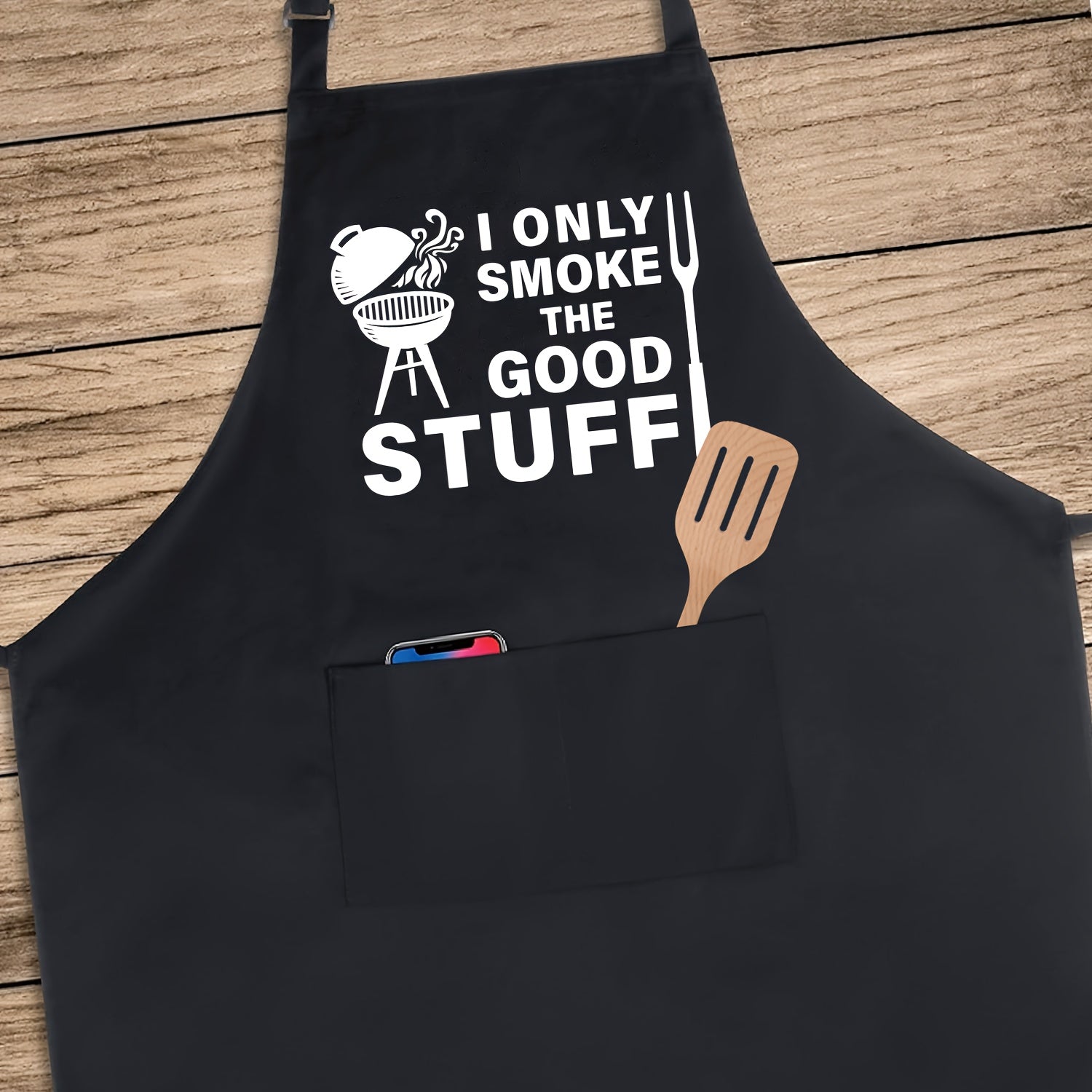 'I Only Smoke The Good Stuff' BBQ Grilling Apron