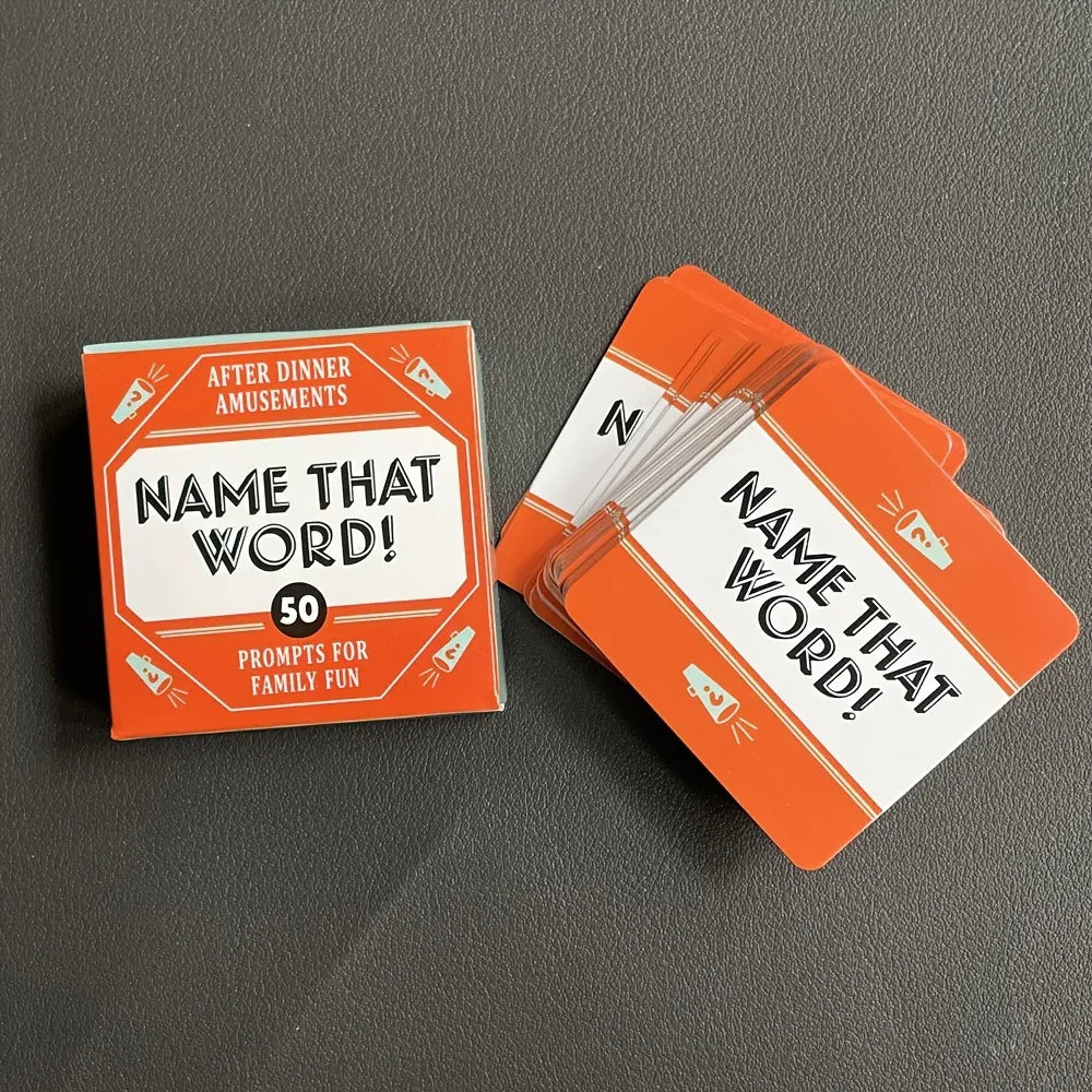 Name That Word! Card Game - Tipsy Turtle Collective