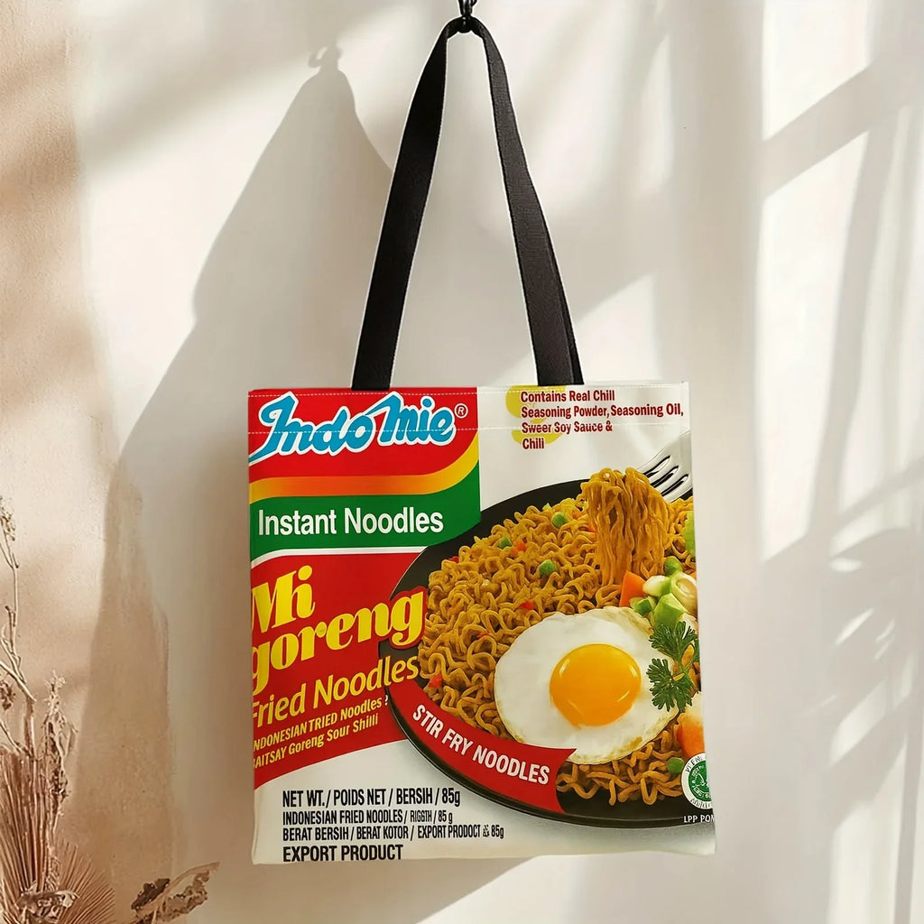 INDO MIE Mi Goreng Classic Tote Bag - Tipsy Turtle Collective