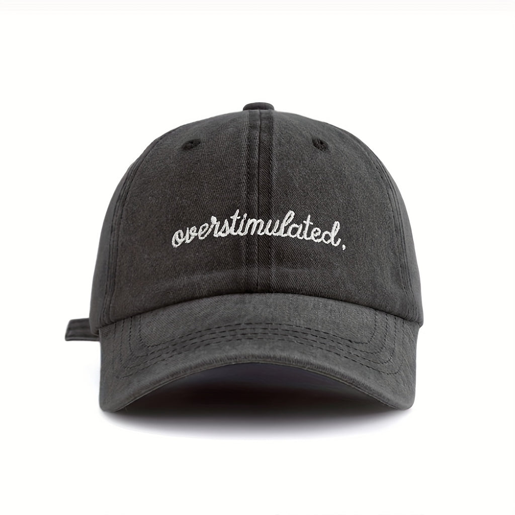 'Overstimulated' Baseball Cap