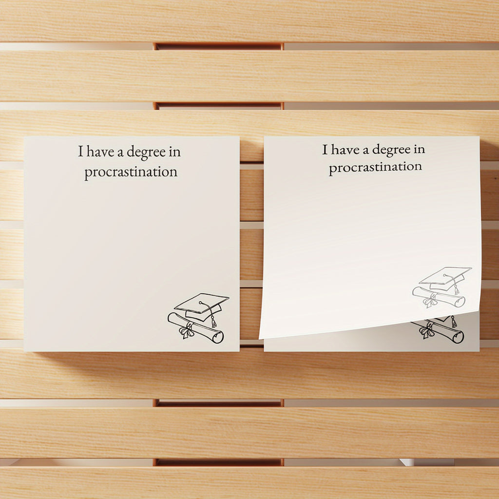 Funny Office Sticky Notes, 50 Sheets x 4 pack