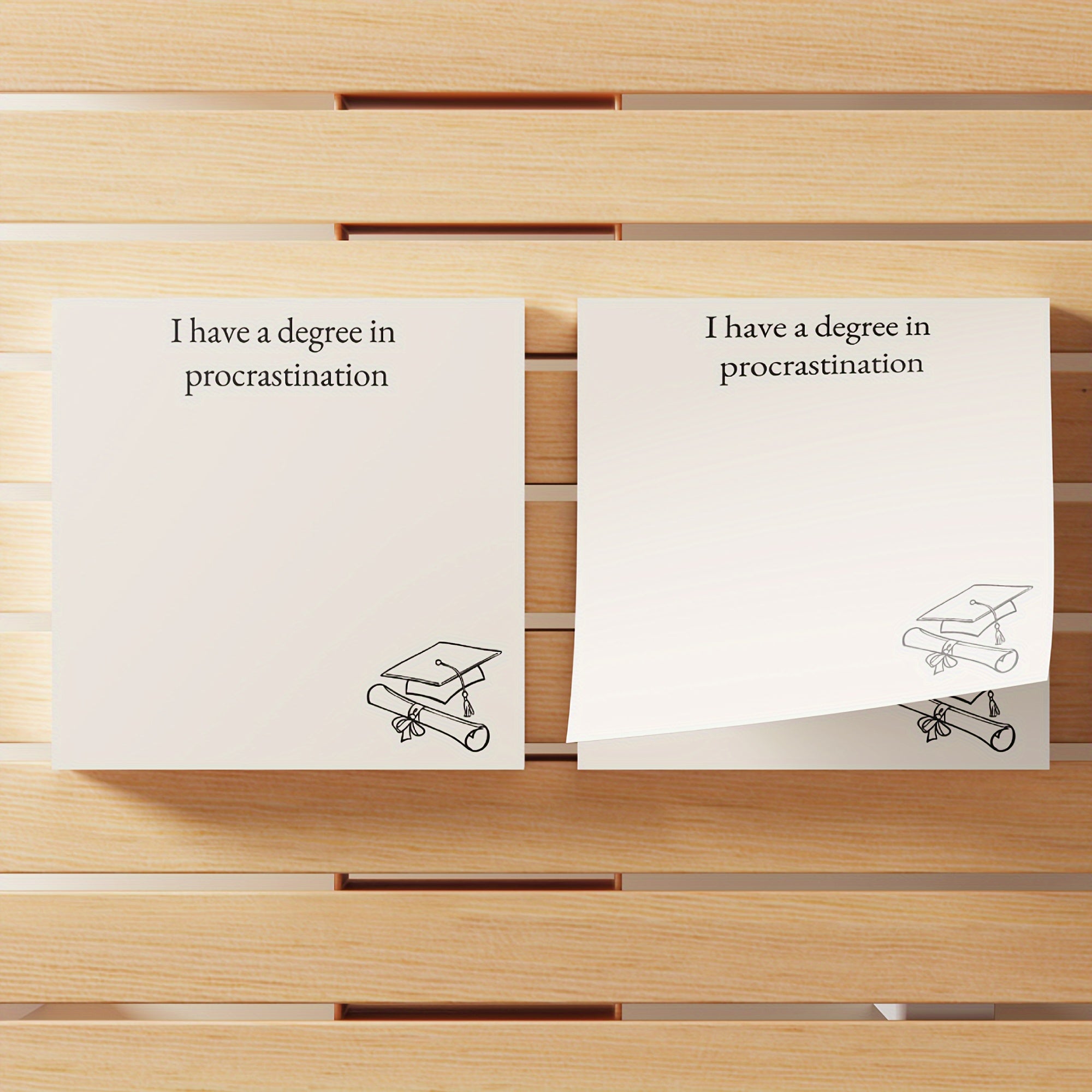 Funny Office Sticky Notes, 50 Sheets x 4 pack