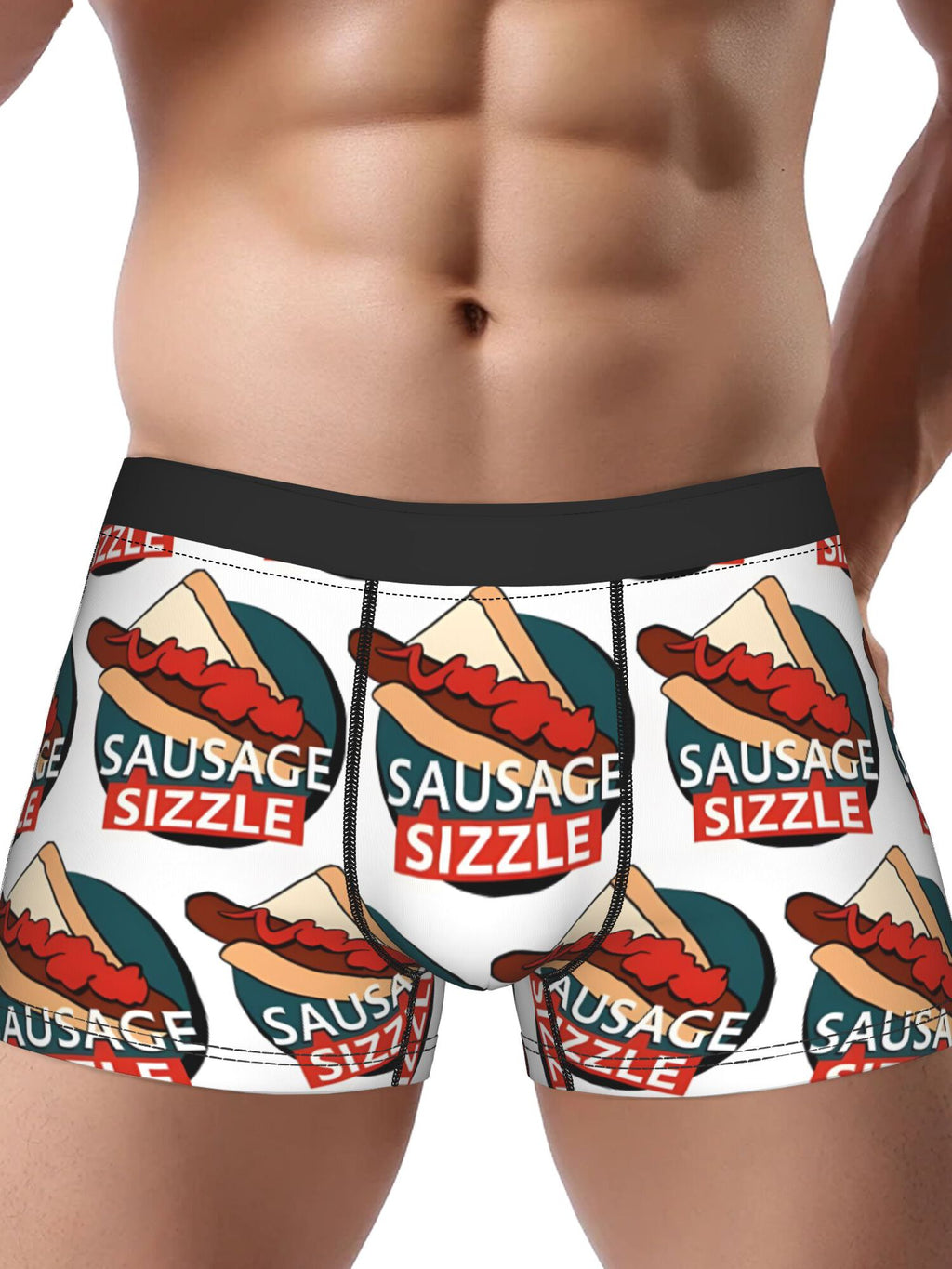 Bunnings Sausage Sizzle Men's Boxer Briefs