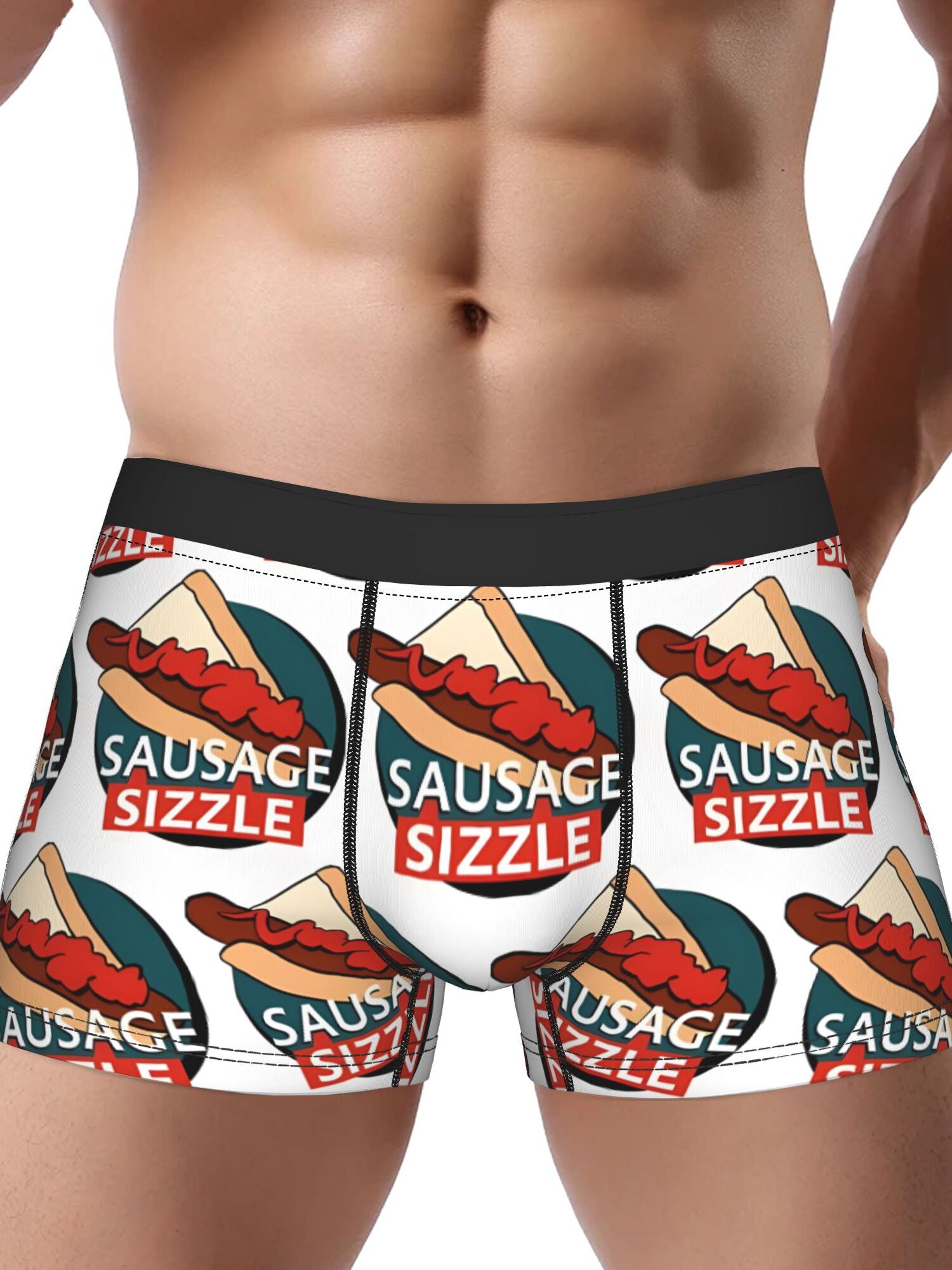 Bunnings Sausage Sizzle Men's Boxer Briefs