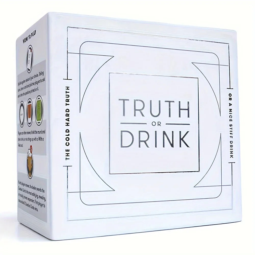 Truth Or Drink - The Original Card Game 18+ - Tipsy Turtle Collective