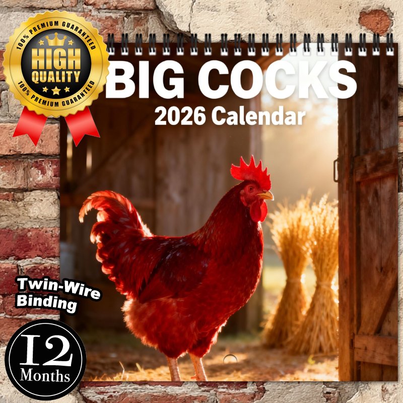 2026 Big Cocks Calendar