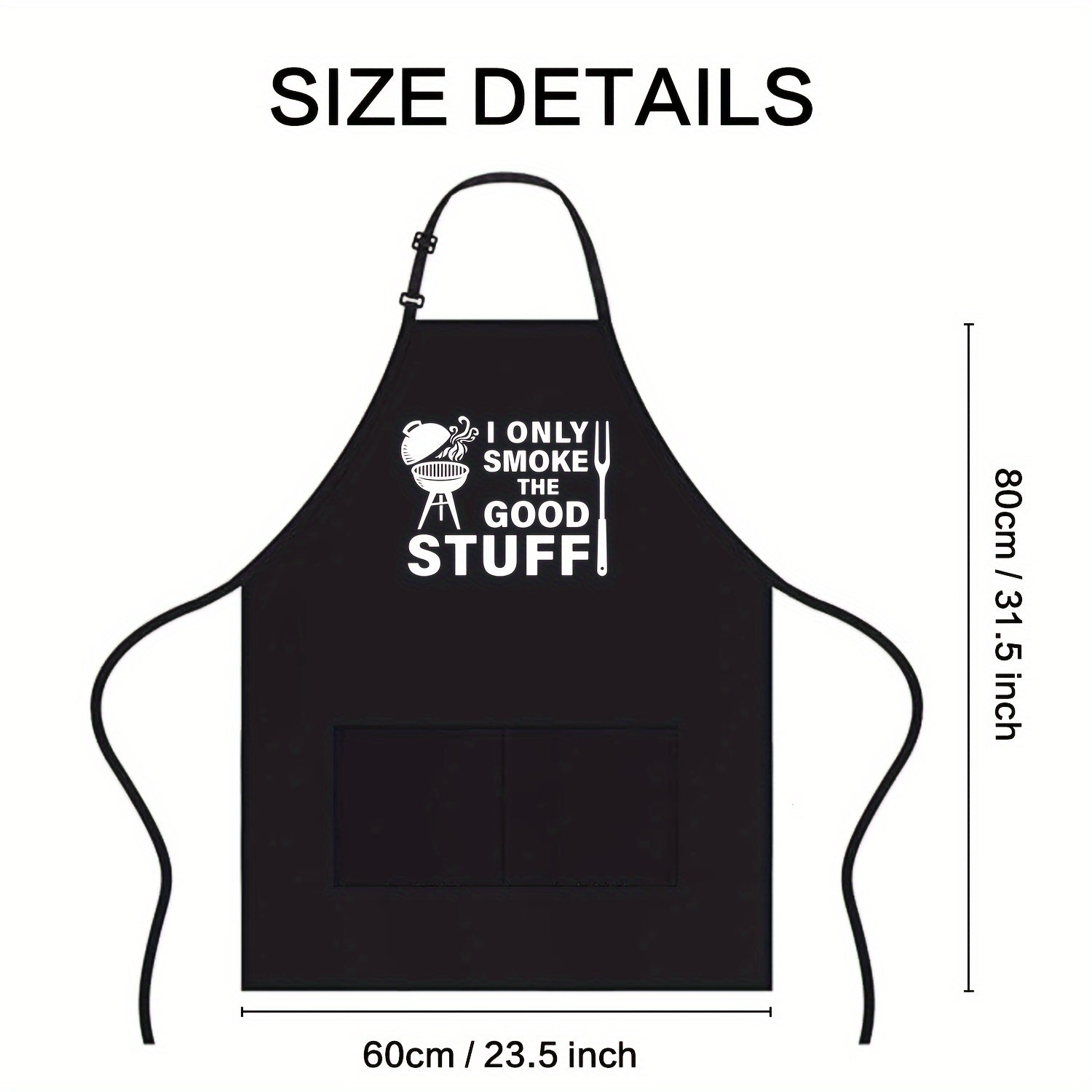 'I Only Smoke The Good Stuff' BBQ Grilling Apron