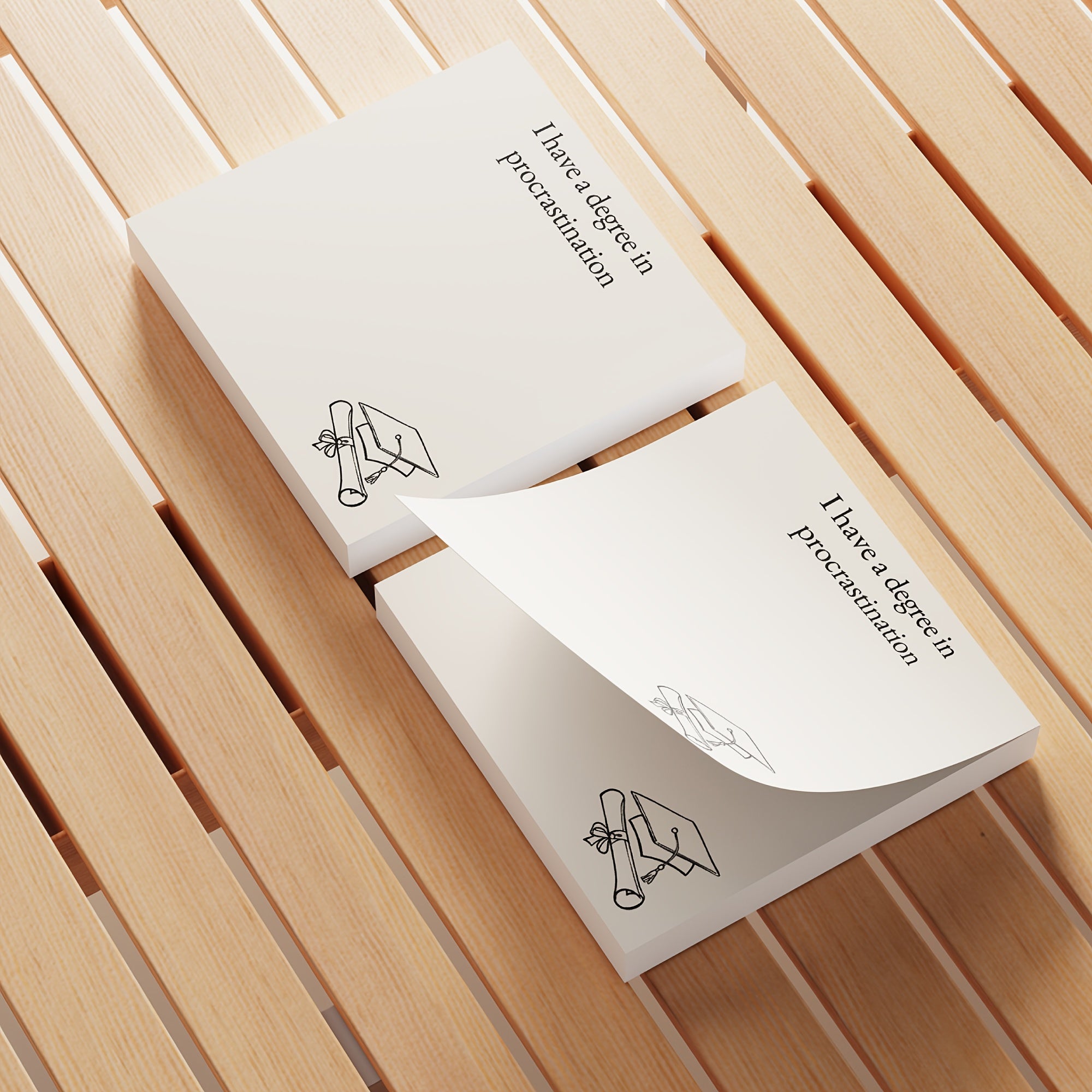 Funny Office Sticky Notes, 50 Sheets x 4 pack