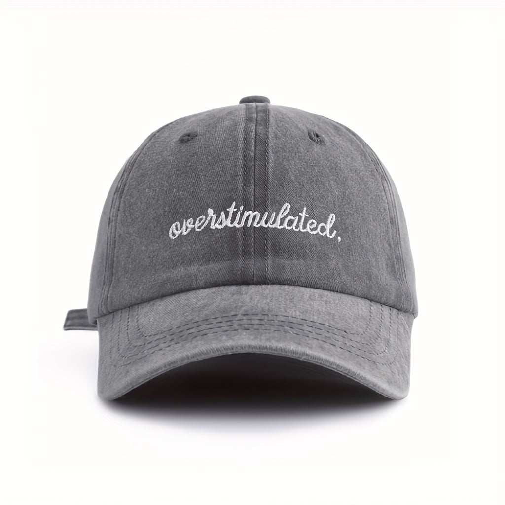 'Overstimulated' Baseball Cap